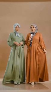 YOONA Dress by Nadheera luxury dress muslim gamis wanita rayon premium Simpel terbaru