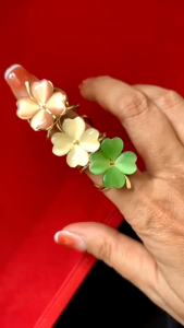 Bros Cincin Cats Eye Clover