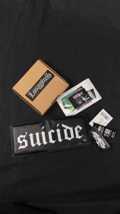 Dompet Pria Praktis: Losantos Suicide & Free Sticker