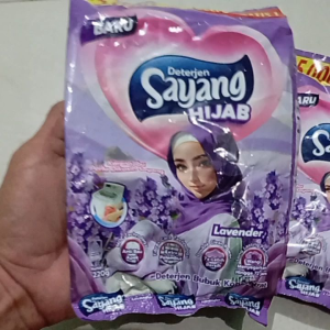 PROMO 3 BUNGKUS DETERJEN SAYANG 220 GR HIJAB