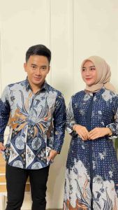 Baju Batik Couple Pasangan Suami Istri 2024