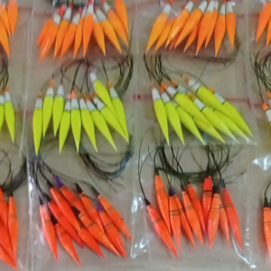 pelampung kumbul cabe isi 10 pcs ukuran 25 cm dan 3 cm