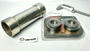 Pipa Rumah Komstir Klx D-Tracker 150 Universal Bebek GTX Rangka Modif Trail Rakitan Bearing Scarlet