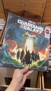 แผ่นเสียง Guardians of the Galaxy vol.2 ** Limited Edition Orange Swirl 2 × Vinyl Canada มือหนึ่ง ซีล
