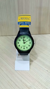 {\n \"article\": \" Jam Tangan AOPOL NO930/N0922 Original Tali Raber Kaca Cembung Waterproof Pria Diameter 40 mm Free Baterai Cadangan (Andre What 97)