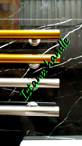 Handle Suling Coak Stainless Steel 80Cm & Gagang Pintu Rumah 60Cm