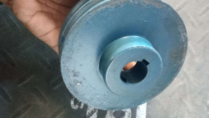 pulley b2 4inc as 19mm/20mm/24mm/25mm/1inc/30mm/32mm bahan besi cor tebal