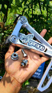 Baud Footstep L K45 Stanlis Baut Ring Pemanis Postep CB 650 K15 K45 besi manisan post step 4pcs 1set