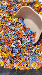 10gram paku ulir paku clay warna warni