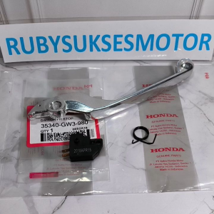 Silver paket handle rem kanan switch rem per handle beat street deluxe beat new scoopy esp vario 150