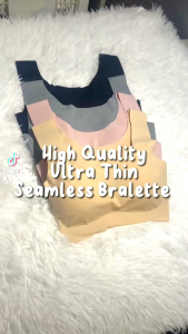 Plain Seamless Bralette Thin and Durable