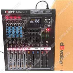 Mixer Audio DbVoice California 4 4Channel Original Micer Profesional California4 Mixing 4 Bagus ( Bisa COD )
