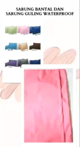 SARUNG BANTAL ATAU SARUNG GULING WATERPROOF