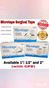 Microtape Surgical Tape 1inch/ 2inches and Half inch availble (w/CPR)