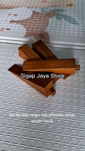 Termurah!!! Ganjal Pintu / Doors Stop dari kayu jati tua simpel halus awet berkualitas