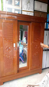LEMARI KAYU Sleding P3 /LUNAJAYA