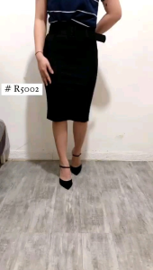 R5002 ROK SPAN IMPORT PENCIL SKIRT OFFICIAL ROK Selutut Rok Kerja Rok Premium Rok Korea