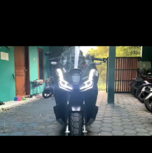 lazy hexa adv 150 dan 160 lampu alis lazy hexagon adv
