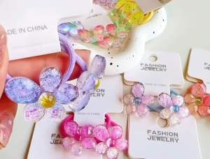 [LIL BUBBA] KIDS HAIR TIE HAIR ACCESSORIES ELASTIC BAND