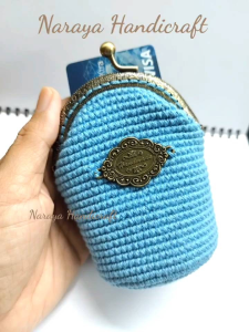 NarayaArraya กระเป๋าเหรียญ บัตร กระเป๋าถือ ใส่ของ เอนกประสงค์ กระเป๋าปิ๊กแป๊ก