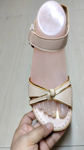 MARIKINA WEDGE SANDALS ANKLE STRAP WITH TAHI (1strap gold)