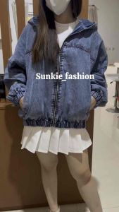 JAKET JEANS JUMBO LD SESUAI KETERANGAN PADA GAMBAR REAL PICT