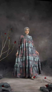 PAZTARIA DRESS By Nadheera Luxury Gamis Dress Muslim Wanita Rayon Premium Polos Simpel Elegan Kekinian Gamis Wudhu Friendly Fashion Muslimah Simpel Terbaru