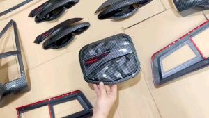 Paket Lengkap All New Innova Reborn 2016 2024 2025 2026 2027 Garnish Depan Belakang Outer Handle Tank Cover Carbon Glossy .