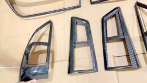 Paket Garnish Depan Belakang All New Innova Reborn 2016 2023 2024 2025 2026 2027 Carbon Glossy