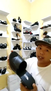 Heels Kulit Berkualitas Terlaris & Kekinian Banget (Elegan)