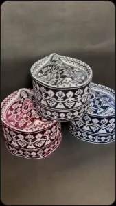 PECI KOPIAH SONGKOK MUSLIM OMAN BANGLADESH PECI HITAM PREMIUM QUALITY BORDIR HALUS TEBAL UNTUK ANAK DAN DEWASA