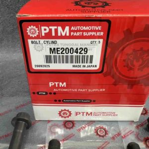 Baut Cylinder Head Panjang/Bolt Cylinder Head Long Mitsubishi Triton 2.8cc (KB7T) ME200429 Genuine PTM