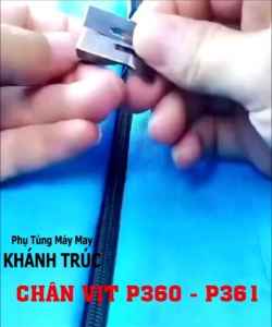 Chân vịt P361 máy may 1kim công nghiệp