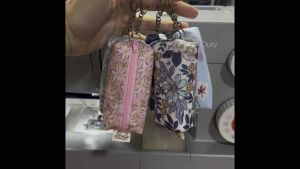 Water Resistant Mini Zipper Pouch Coin Pouch Lipstick Pouch key pouch