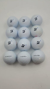 ลูกกกอล์ฟมือสอง Bridgestone Tour B XS สภาพดี ออกรอบได้