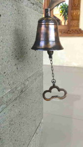 Bel Pintu Rumah Lonceng Kuningan Motif Bintang Antik 1 Pcs