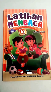Paket Hemat 2 Pcs Buku Latihan Membaca 1A & 1B PAUD & TK