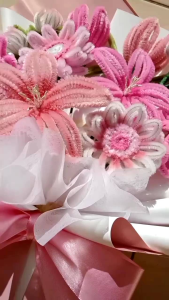 BOUQUET KAWAT BULU | BUKET BUNGA ARTIFICIAL | HADIAH WISUDA | KADO UNTUK TEMAN | KADO WISUDA | KADO ULANG TAHUN