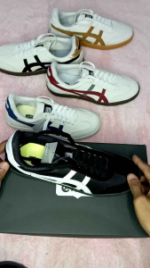 SEPATU SNEAKERS STYLIST ONT SKA TGR HITAM LIST PUTIH size 36-43
