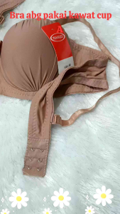 New arrival Bra 1068 Bra Miss Lilly polos Bra Kawat cup A kancing 2 Bra push up pakai kawat Cup setengah ukuran 34.36.38.40