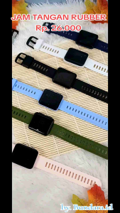 Bundara Fa-902 Jam tangan rubber fashion Digital Led watch DennosH008 Pria wanita