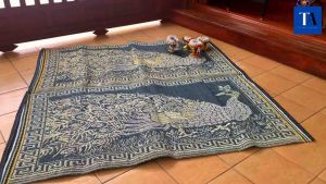 เสื่อเมตร80 คละลาย(1.80ม. X 1.80ม.) มีเก็บเงินปลายทาง