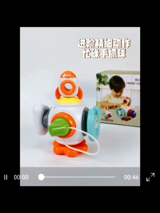 Baby Busy Cube Montessory Toy for Toddler Early Educational Sensory Toys Develop Basic Skills Busy Block