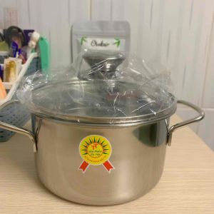 Nồi inox Tithafac sử dụng được bếp từ và mọi loại bếp size lớn (34cm-40cm) nồi inox cao cấp - gia dụng Nari