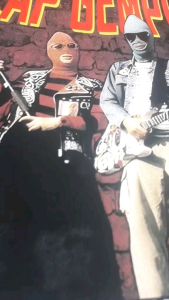 Kaos Sukatani Punk Gelap Gempita Lengan Pendek Katun Combed Premium Baju T-shirt Kaos Distro Pria Dan Wanita Keren - Kaos T-shirt Sukatani