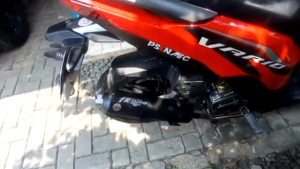 Knalpot Standar Racing COPY CMS Mio Sporty Smile - FK Racing Suara Bass Adem