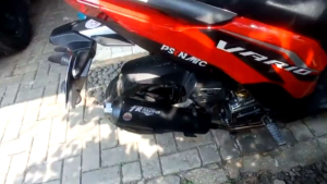 Knalpot COPY CMS FK Racing Beat Fi Esp Karbu Deluxe Scoopy Fi- Bass Adem No Mberr