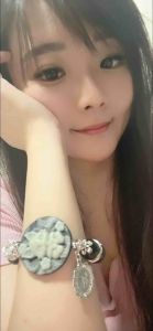 |SG| Premium Nine Tail Fox Crystal Bracelet (Black Tourmaline Black Sakura Agate Silver Obsidian Taichi Stone)