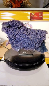 Natural Indonesia Collection Grape Agate Crystal Ornament GG02