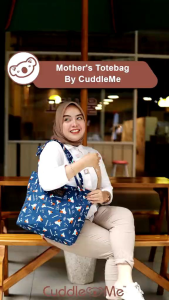 Tas Bayi Multifungsi: Tas Diapers & Tote Bag Praktis untuk Ibu